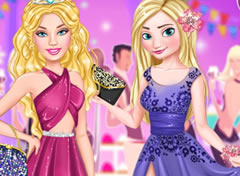 Barbie e Elsa Convidadas