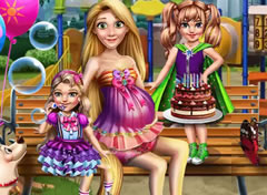 Rapunzel Aniversário das Gêmeas